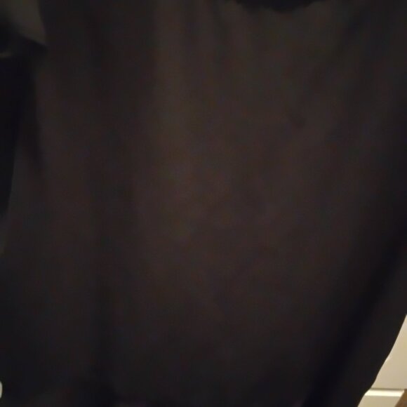 Pretty Black Blouse with Frill Sleeves - Picture 4 of 5